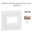 Enjoliveur pour interrupteur horaire digital 1 circuit APOLO5000 50743TCH Champagne