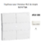 Enjoliveur pour Variateur RLC de doigts Apolo 5000 50747TBR Blanc
