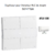 Enjoliveur pour Variateur RLC de doigts Apolo 5000 50747TBM Blanc MAT