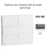 Enjoliveur pour Variateur RLC de doigts Apolo 5000 50747TGR graphite