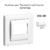 Enjoliveur Chronothermostat avec capteur IR APOLO5000 50749TBM Blanc MAT
