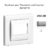 Enjoliveur Chronothermostat avec capteur IR APOLO5000 50749TPR Argent