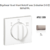 Enjoliveur pour Va-et-vient rotatif avec indication I,0,II Apolo 50760 TPL Platine