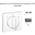 Enjoliveur pour Va-et-vient rotatif avec indication I,0,II Apolo 50760 TGR Graphite