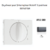 Enjoliveur pour Interrupteur rotatif 3 positions Apolo 50765TGR Graphite