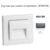 Enjoliveur pour lumière d'orientation apolo 5000 50782TGR Graphite