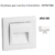 Enjoliveur pour lumière d'orientation apolo 5000 50782TBM Blanc MAT