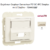 Enjoliveur coupleur connecteur fibre optique sc apc simplex ou LC duplex Sirius70449SMF Ivoire