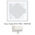Plaque Simple APOLO5000 50910TBR BLANC