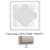 Plaque Simple APOLO5000 50910TPL PLATINE