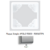 Plaque Simple APOLO5000 50910TPR ARGENT