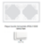 Plaque Double Horizontale APOLO5000 50921TBM BLANC MAT