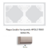 Plaque Double Horizontale APOLO5000 50921TPL PLATINE