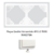 Plaque Double Horizontale APOLO5000 50921TBR BLANC