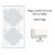 Plaque Double Verticale APOLO5000 50922TBM BLANC MAT