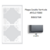 Plaque Double Verticale APOLO5000 50922TGR GRAPHITE
