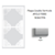 Plaque Double Verticale APOLO5000 50922TPR ARGENT