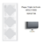 Plaque triple Verticale APOLO5000 50932TGR GRAPHITE
