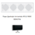 Plaque Quadruple Horizontale APOLO5000 50941TPM NOIR MAT