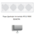 Plaque Quadruple Horizontale APOLO5000 50941TPR ARGENT