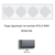 Plaque Quadruple Horizontale APOLO5000 50941TGR GRAPHITE