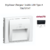 Enjoliveur pour double chargeur usb Sirius 70673TAT Anthracite