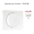 Enjoliveur pour variateur Sirius 70721TBR Blanc