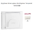 Enjoliveur pour interrupteur Card System Sirius 70 70733TBR Blanc