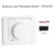 Enjoliveur pour thermostat rotatif Sirius 70 70746TAT Anthracite
