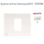 Enjoliveur pour prise informatique RJ45 Sirius 70751TBR Blanc
