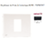 Enjoliveur pour prise informatique RJ45 Sirius 70751TAT Anthracite