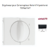 Enjoliveur pour interrupteur rotatif 4 positions Sirius70766TAT Anthracite