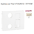 Enjoliveur pour prise R TV RJ45 Fibre Optique Sirius 70774TMF Ivoire