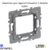 Adaptateur pour Appareil à Encastrer 2 Modules sans Griffes 42993