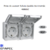 Prise double de courant Schuko Etanche 48 EFAPEL 48865CCZ