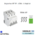 Disjoncteur Magnétothermique Plus 3 Poles 6A 55106 3CP