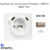 enjoliveur prise Française avec usb C+C APOLO 50657TCH