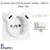 enjoliveur prise schuko avec usb C+C LOGUS 90637TBR