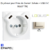enjoliveur prise schuko avec usb C+C LOGUS 90637TPE