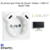 enjoliveur prise schuko avec usb C+C LOGUS 90637TPM