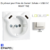 enjoliveur prise schuko avec usb C+C LOGUS 90637TGE
