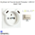 enjoliveur prise française avec usb C+C LOGUS 90657TMF
