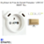 enjoliveur prise française avec usb C+C LOGUS 90657TDU