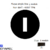 Plaque siza Noir mat 43917TPM