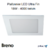 Downlight carré blanc 18w Breno SQ 4000 kelvin 483162