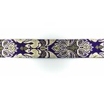 Détail boucle en nacre naturelle ceinture BILLY VIOLET NACRE 2 Marie Lindien