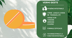Vermi Geste contribue à une bonne hygiène intestinale. (4)