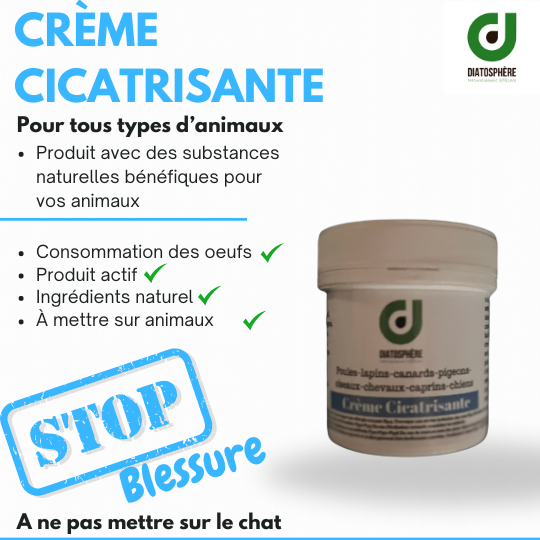 Crème cicatrisante pour tous animaux