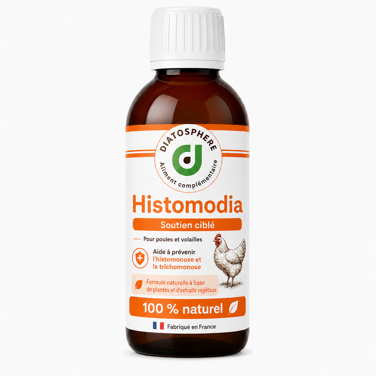 histomodia contre la trichomonose et  hystomonose des volaille de la marque diatosphère