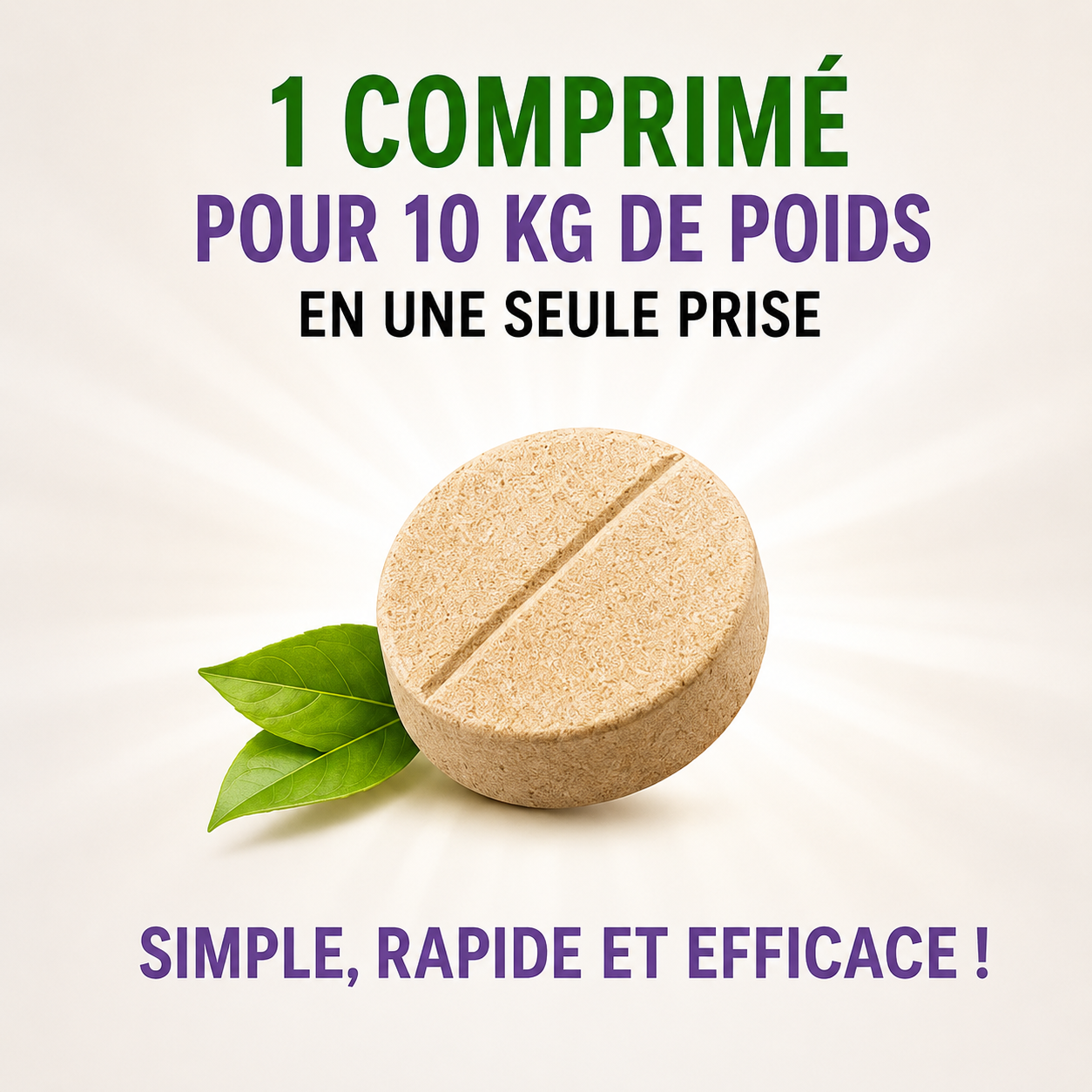 Produit naturel en une prise